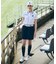 [GOLF][WOMEN]ドライミックス鹿の子 カラーアクセントポロシャツ