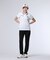[GOLF][WOMEN]ドライミックス鹿の子 カラーアクセントポロシャツ