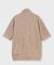 コンパクトパイル 　ハーフジップ Tシャツ[Luxury relax]