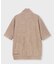 コンパクトパイル 　ハーフジップ Tシャツ[Luxury relax]