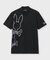 [GOLF]アウトライン2BUNNY 　ドライメッシュモックネックTシャツ