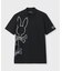 [GOLF]アウトライン2BUNNY 　ドライメッシュモックネックTシャツ