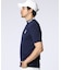[GOLF]ラバーロゴ 半袖モックネックTシャツ