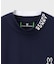 [GOLF]ラバーロゴ 半袖モックネックTシャツ