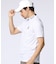 [GOLF]ラバーロゴ 半袖モックネックTシャツ