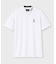 [GOLF]ラバーロゴ 半袖モックネックTシャツ