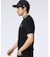 [GOLF]ラバーロゴ 半袖モックネックTシャツ