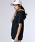 [GOLF][WOMEN]コントラストシグネチャーロゴ 半袖パーカ