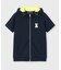 [GOLF][WOMEN]コントラストシグネチャーロゴ 半袖パーカ