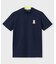 [GOLF]コントラストシグネチャーロゴ　 モックネックＴシャツ