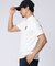 [GOLF]コントラストシグネチャーロゴ　 モックネックＴシャツ