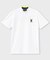 [GOLF]コントラストシグネチャーロゴ　 モックネックＴシャツ