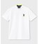 [GOLF]コントラストシグネチャーロゴ　 モックネックＴシャツ
