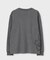 裏起毛 ビッグシルエットロゴ 　ロングスリーブTシャツ