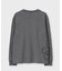 裏起毛 ビッグシルエットロゴ 　ロングスリーブTシャツ