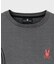 裏起毛 ビッグシルエットロゴ 　ロングスリーブTシャツ