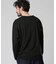 裏起毛 ビッグシルエットロゴ 　ロングスリーブTシャツ