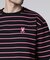 リラックスフィット ボーダーTシャツ
