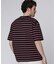 リラックスフィット ボーダーTシャツ