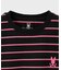 リラックスフィット ボーダーTシャツ