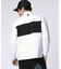 [GOLF]モダングラフィック 　バイカラーモックネックTシャツ