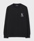 ロングスリーブ　モザイクステッチバニーTシャツ