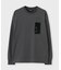 アイコニックエンブロイダリー 　ロングスリーブTシャツ