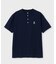 シルケットスムース ヘンリーネック 　Tシャツ