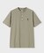 シルケットスムース ヘンリーネック 　Tシャツ