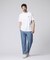 シルケットスムース ヘンリーネック 　Tシャツ