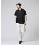 シルケットスムース ヘンリーネック 　Tシャツ