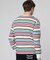 マルチボーダー 　ロングスリーブTシャツ