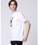3DドットシルエットバニーTシャツ