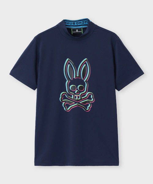 GOLF] 3Dカラーロゴ モックネックTシャツ｜サイコバニーのアウトレット
