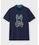 [GOLF] 3Dカラーロゴ 　モックネックTシャツ