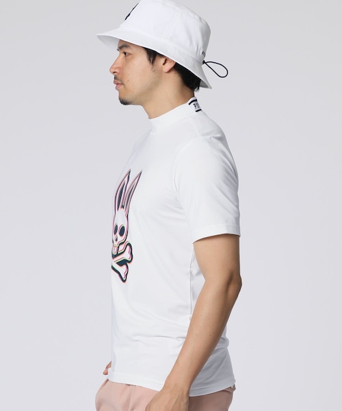 GOLF] 3Dカラーロゴ モックネックTシャツ｜サイコバニーのアウトレット