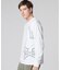 ビッグシルエットロゴ 　ロングスリーブTシャツ