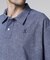 Dot Airメッシュ　メランジ　ポロカラーシャツ