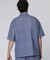 Dot Airメッシュ　メランジ　ポロカラーシャツ