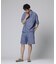 Dot Airメッシュ　メランジ　ポロカラーシャツ