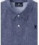 Dot Airメッシュ　メランジ　ポロカラーシャツ