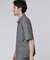 Dot Airメッシュ　メランジ　ポロカラーシャツ