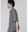 Dot Airメッシュ　メランジ　ポロカラーシャツ