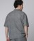 Dot Airメッシュ　メランジ　ポロカラーシャツ