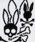3BUNNYロゴ　ソックス