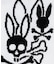 3BUNNYロゴ　ソックス