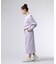 [WOMEN]クルーネックロングワンピース