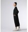 [WOMEN]クルーネックロングワンピース