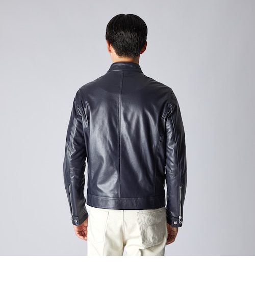 PADDED LEATHER BIKER JACKET｜ランバン・コレクションのアウトレット