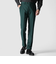 MOHAIR SILK TAPERED SLACKS